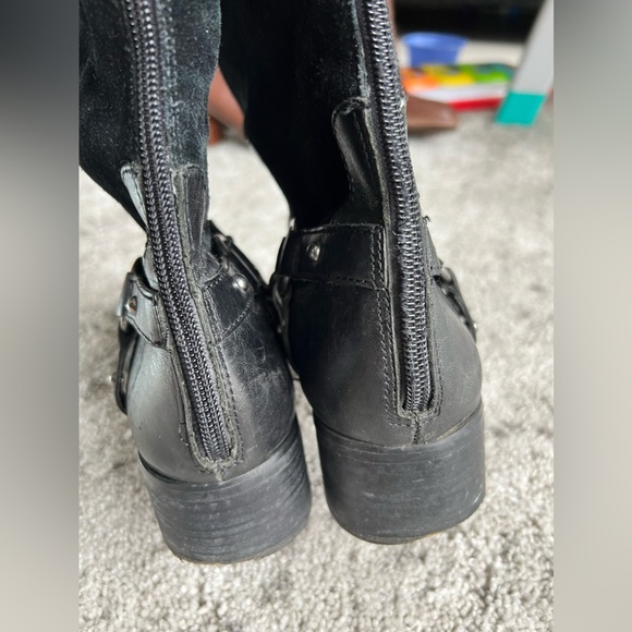 ETIENNE AIGNER knee high horse but hardware black riding boots - Picture 7 of 10